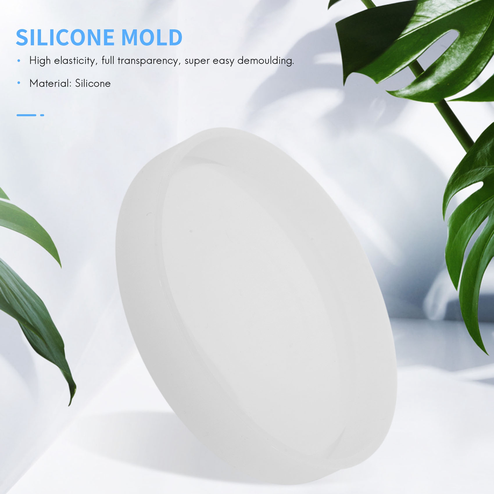ABQR 4 Pack Big Diy Round Coas - Coaster Mold Round ulasan dan harga